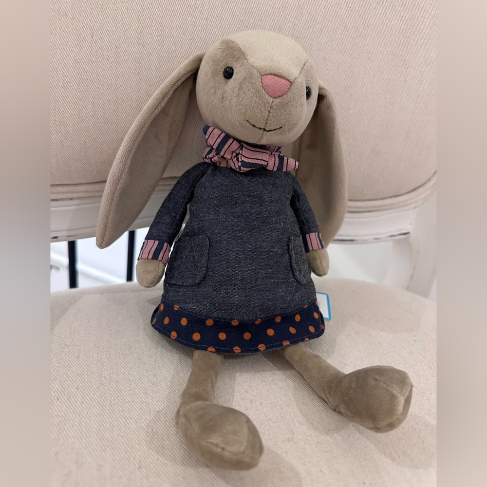 NWT Retired Jellycat Riverside Rambler Rabbit Rare Authentic - Picture 3 of 14
